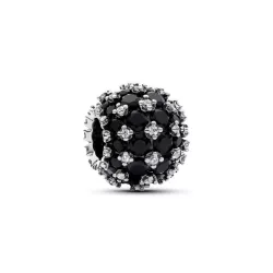 Charm Pandora plata zirconi cristall - 792630C04
