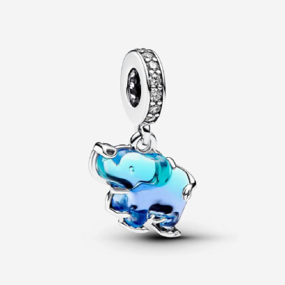 Charm Pandora elefante plata circon - 793339C01
