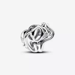 Charm Pandora elefant plata zircon - 793345C01