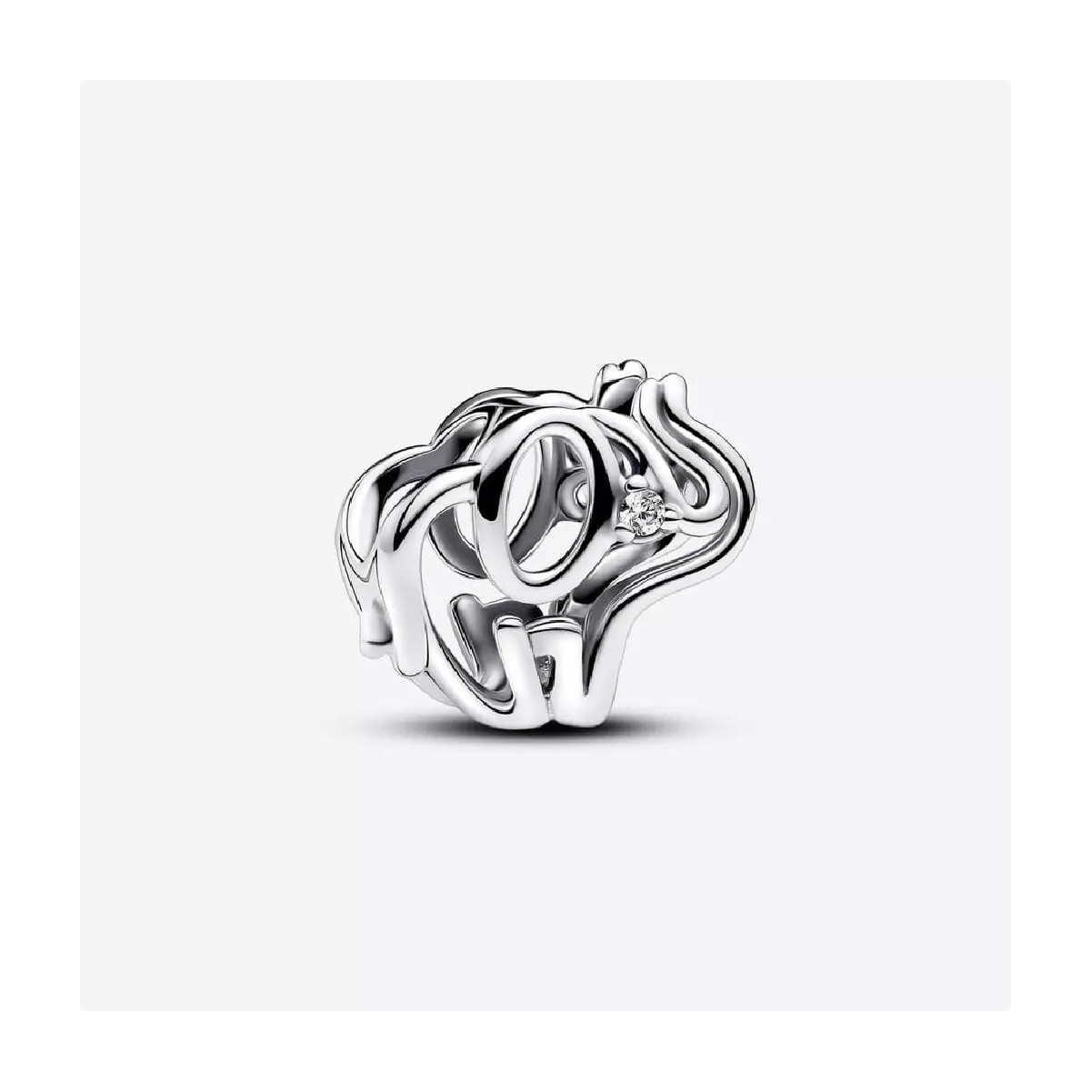 Charm Pandora elefant plata zircon - 793345C01