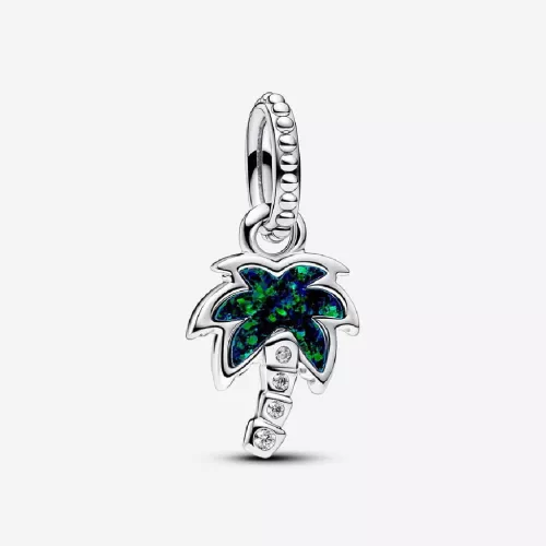 Charm Pandora palmera plata opal - 793352C01