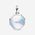 Charm Pandora infinito plata con blanco - 793367C01