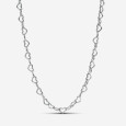 Collar Pandora corazones plata de ley - 393334C00 Collar Pandora corazones plata de ley - 393334C00