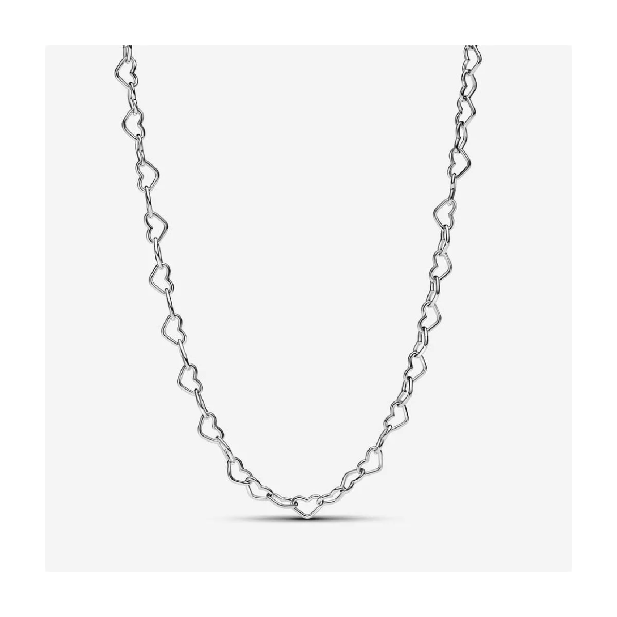 Collar Pandora cors plata de llei - 393334C00