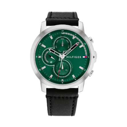 Reloj Tommy Hilfiger esfera verde correa piel - 1792151