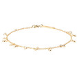 Pulsera Pdpaola Bliss plata chapada - PU01-610-U
