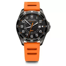 Reloj Victorinox Fieldforce 42mm caucho naranja - V241897
