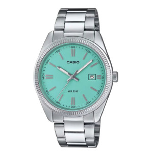 Rellotge Casio esfera turquesa 50m acer - MTP-1302PD-2A2