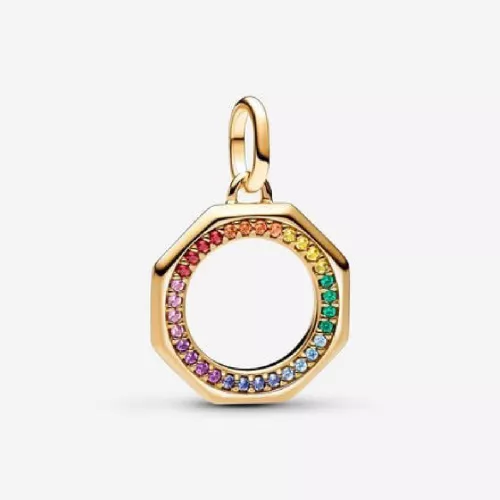 Charm Pandora plata xapada zircon colors - 763368C01