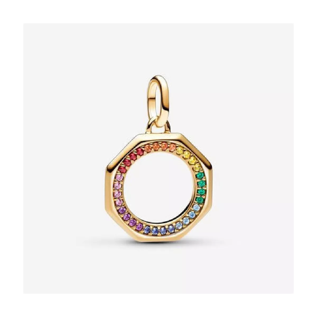 Charm Pandora plata xapada zircon colors - 763368C01