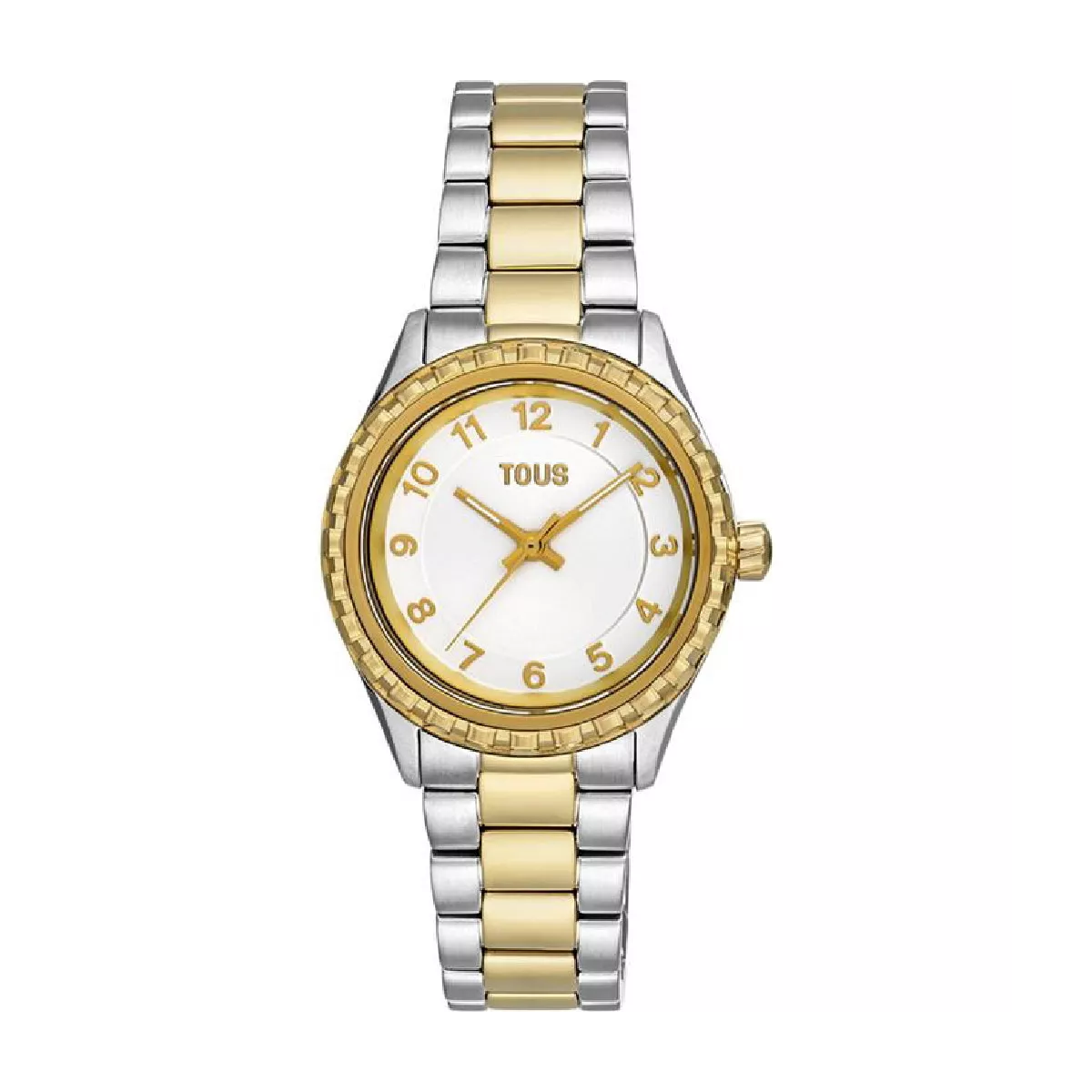 Reloj Tous To-T Bear 31mm de diametro de caja acero y chapado 50m water resistant - 3000132700