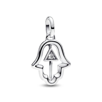Charm Pandora plata mano de fatima circon - 793411C01