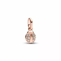 Charm Pandora marieta plata ip rose zircon - 783043C01
