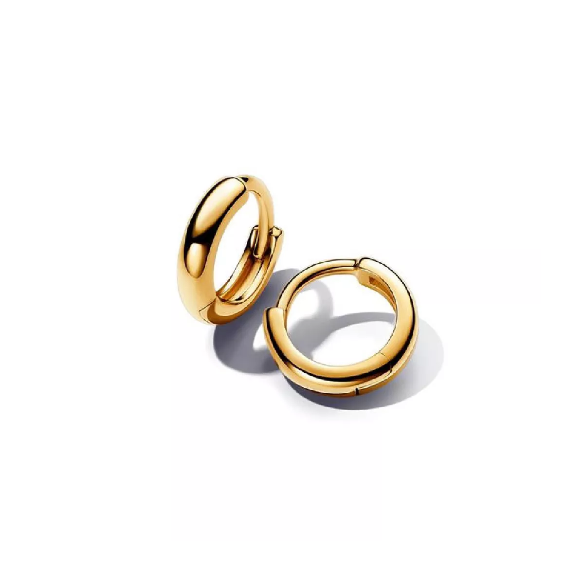 Arracades Pandora plata 14k gold-plated - 263286C00