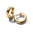 Pendientes Pandora plata 14k gold-plated criolla 16mm diametro exterior - 263320C00 Pendientes Pandora plata 14k gold-plated criolla 16mm diametro exterior - 263320C00