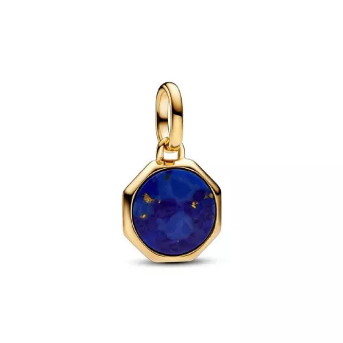 Charm Pandora Me 14k gold-plated lapis lazuli - 763388C01