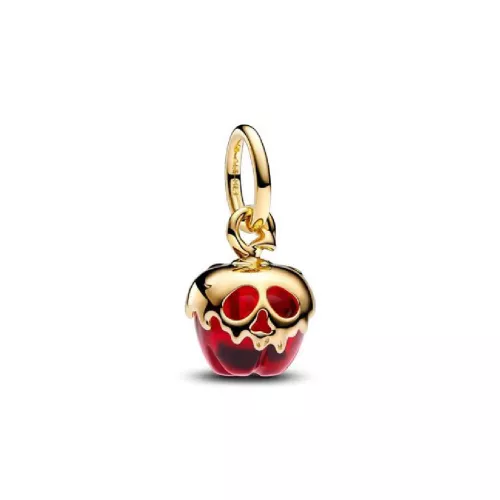 Charm Pandora plata 14k gold-plated poma Villains Evil - 763421C01