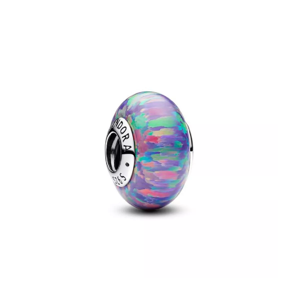 Charm Pandora plata murano opal - 791691C05