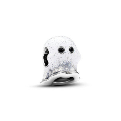 Charm Pandora plata esmalte blanco fluorescente - 793404C01