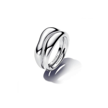 Anillo Pandora plata doble - 193264C00