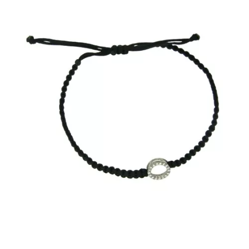 Polsera or blanc brillants 0.11k nailon - B38