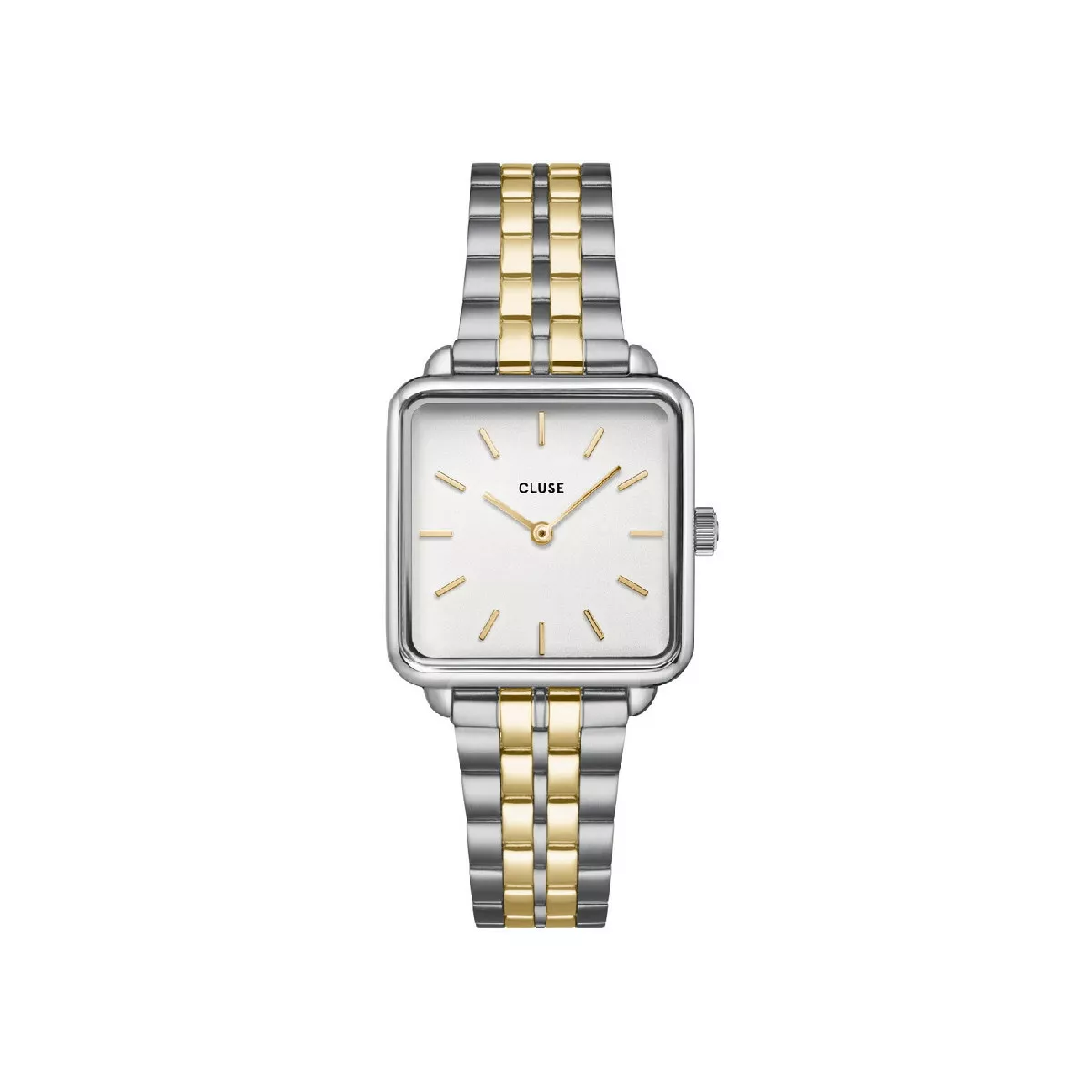 Rellotge Cluse La Tetragone acer-xapat - CW10313