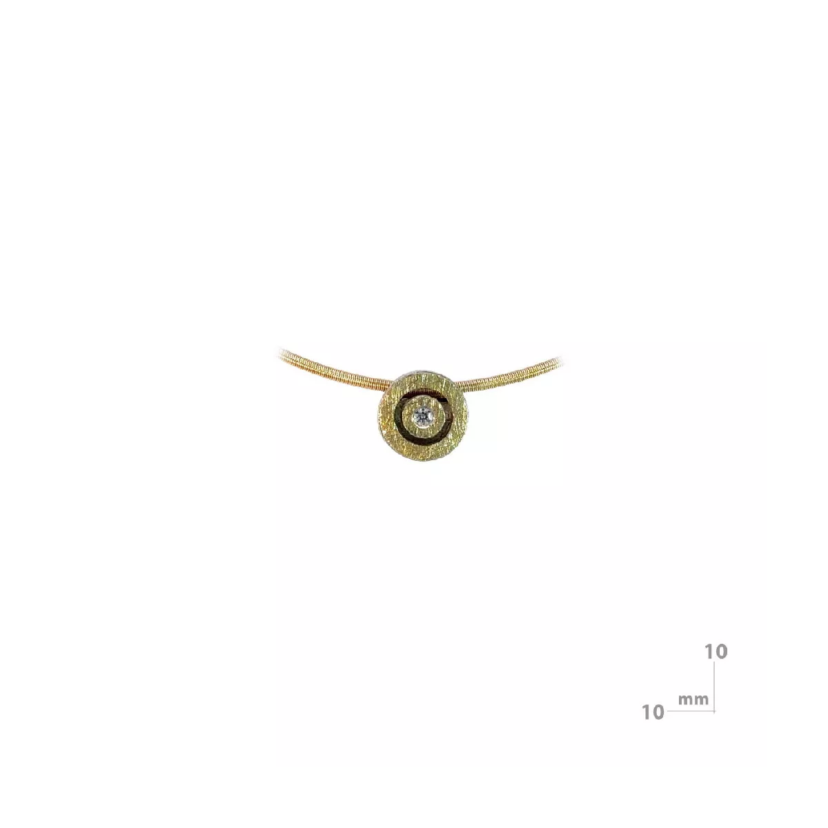 Penjoll Miquel Sarda plata or i brillant - 24080