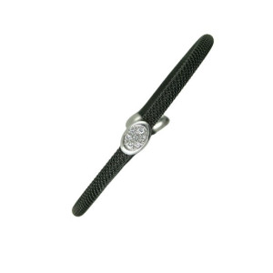 Polsera or blanc brillants i acer - V-3392/PU