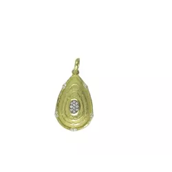 Penjoll or groc rustic 18k brill-0.15k - RMC-010101C