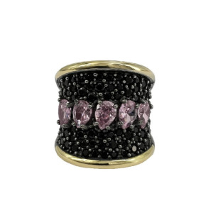 Anillo Bohemme plata espinela circon rosa - 7PUA2405RP00
