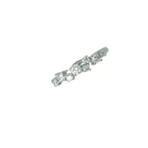 Anillo oro blanco 0.445k brillantes - BR2540-1S