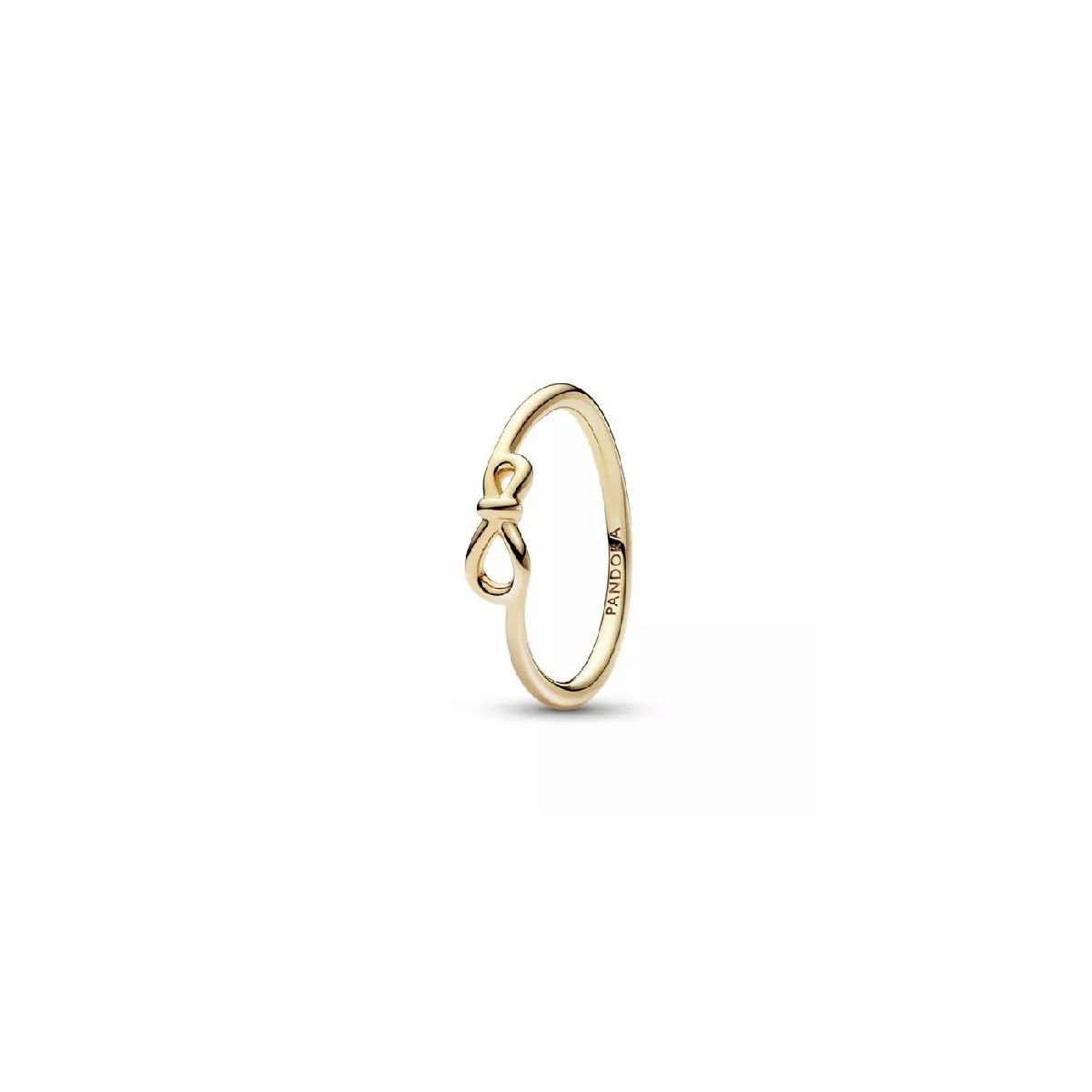 Anell Pandora plata 14k gold-plated infinit - 168898C00