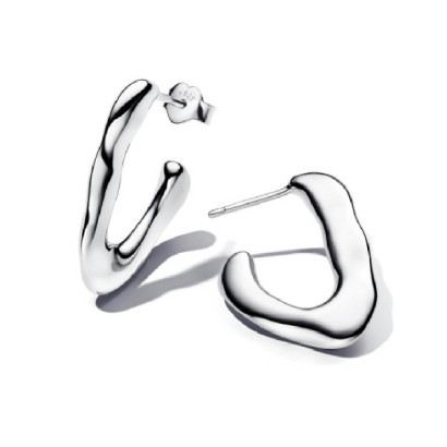 Pendientes Pandora plata aros - 293290C00