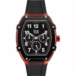 Rellotge Ice Boliday negre vermell 40mm silicona - 023316
