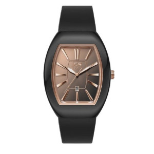 Rellotge Ice Boliday negre 36mm corretja silicona - 024032