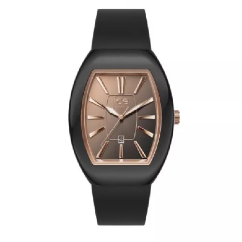 Rellotge Ice Boliday negre 36mm corretja silicona - 024032