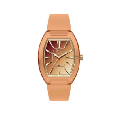 Reloj Ice Boliday color melocoton 36mm correa silicona 50m water resistant  - 024036