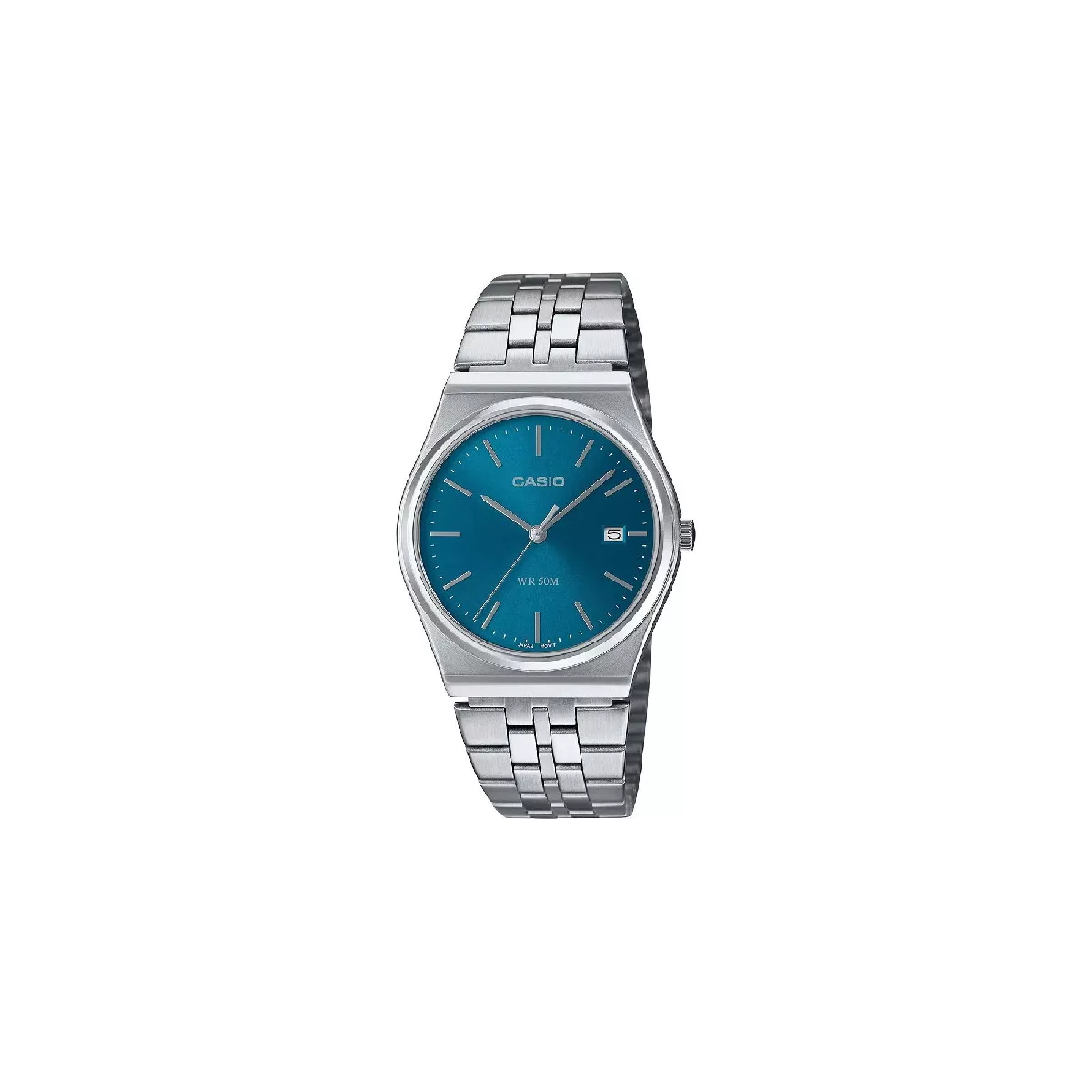 Rellotge Casio 50m esfera blava acer - MTP-B145D-2A2V