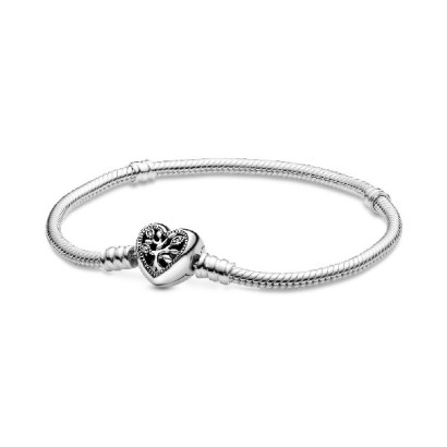 Pulsera Pandora plata corazon cierre arbol de la vida  - 598827C01