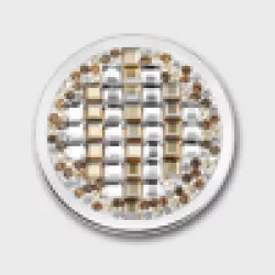 Mi moneda rumba champagne swarovski medida m - M-SW-RUM-42-M