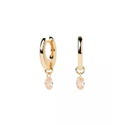 Arracades Pdpaola Peach Lily plata xapada - AR01-B93-U