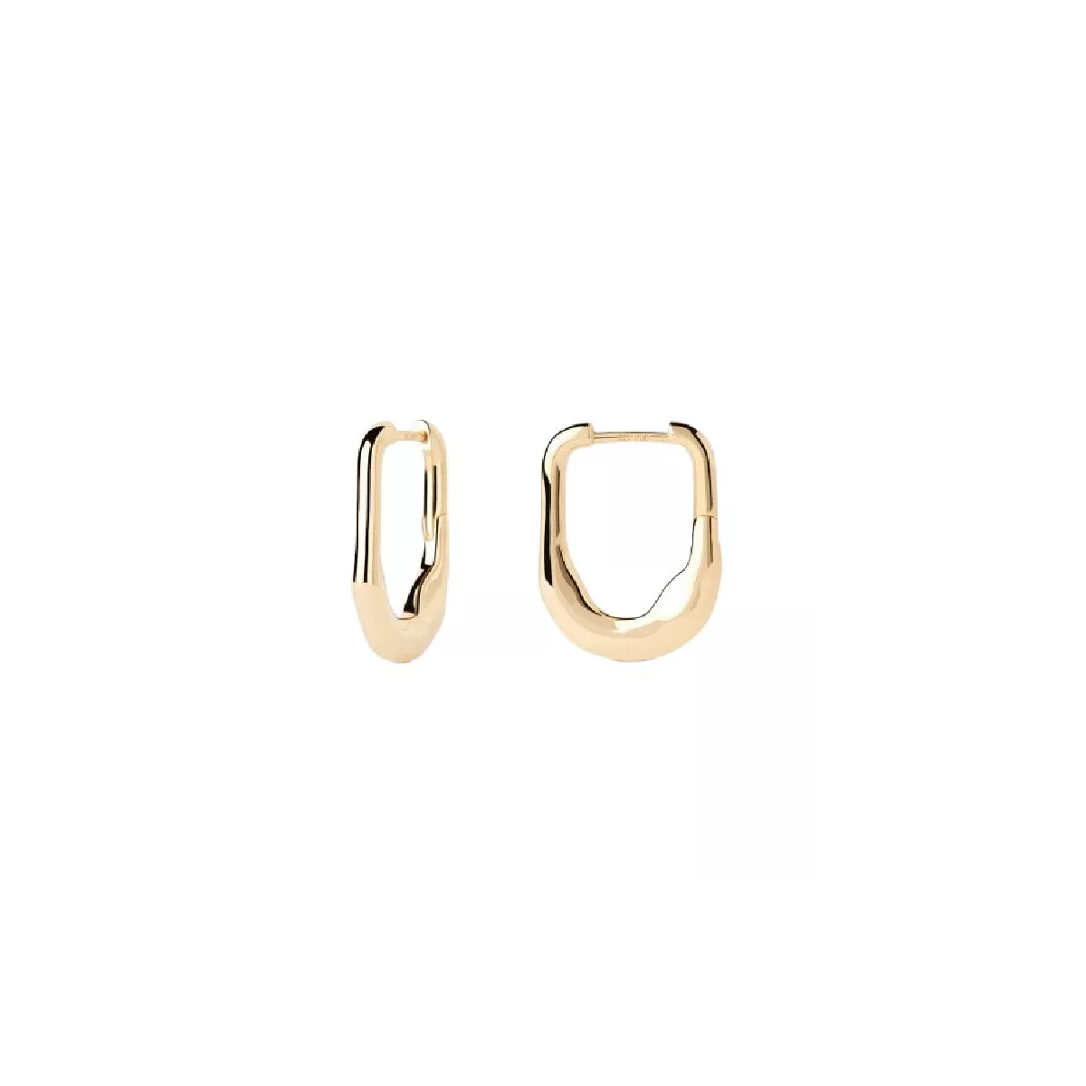 Arracades Pdpaola Magma plata xapada - AR01-C28-U