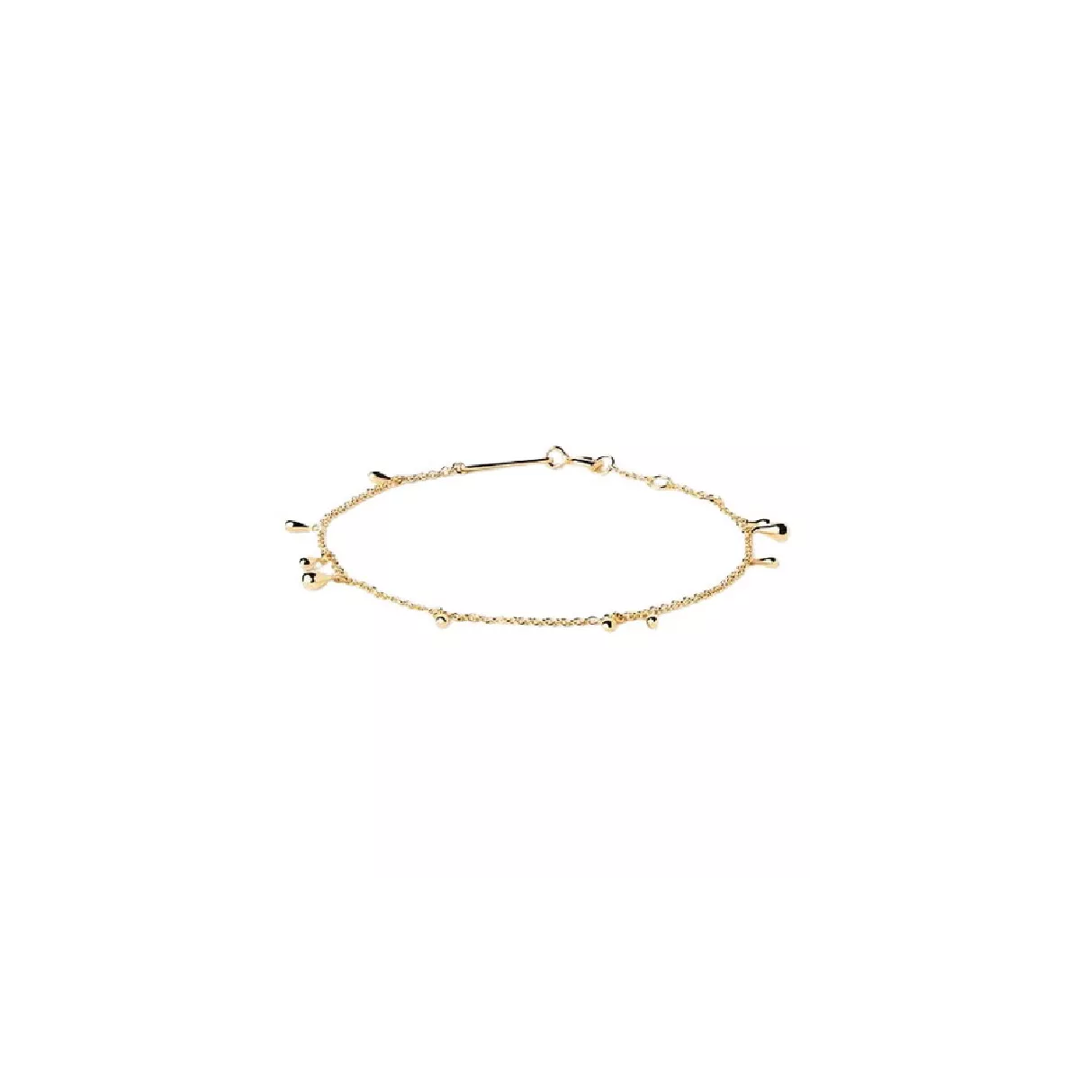 Polsera Pdpaola Teardrop plata xapada - PU01-588-U