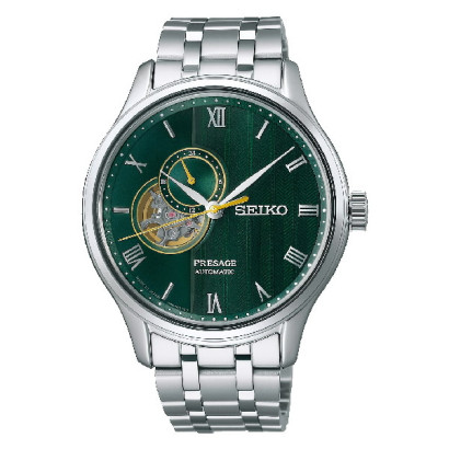 Reloj Seiko Presage Jardin Japones automatico 4R39 cristal zafiro 100m water resistant  - SSA463J1