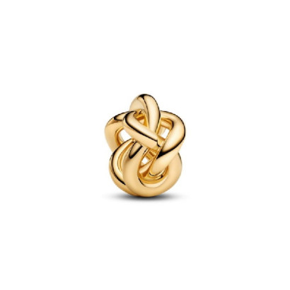 Charm Pandora infinito 14k gold-plated - 763755C00
