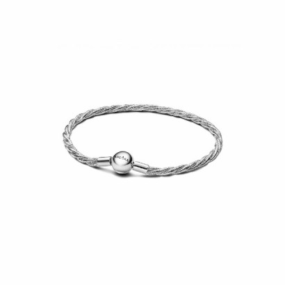 Polsera Pandora plata trenada - 593757C00