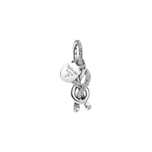 Charm Pandora plata zircon infinit - 793780C01