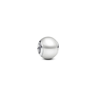 Charm Pandora  plata bola laca blanca - 793781C01