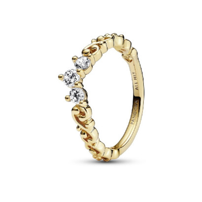 Anillo Pandora plata chapada circon - 162232C01