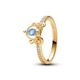Anillo Pandora Disney Cinderella plata 14k gold-plated circon - 163059C01